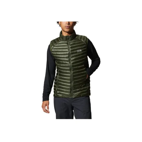 MOUNTAIN HARDWEAR Зеленый Мужской Жилеты