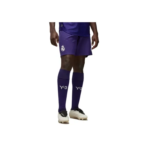 Y 3 x Real Madrid Повседневные шорты Унисекс Фиолетовый