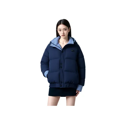 Si Bei'er Синий Унисекс Пуховики