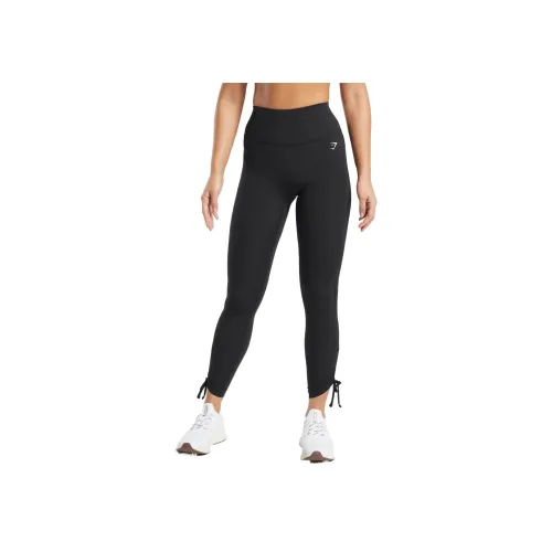 GYMSHARK Черные Женские Спортивные Брюки