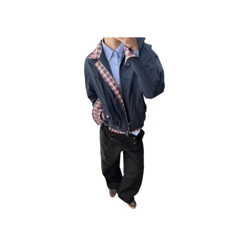 MORii Синий Унисекс Куртки