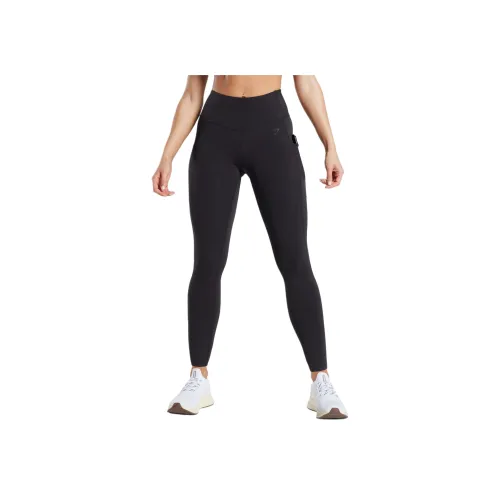 GYMSHARK Леггинсы Женские Черные