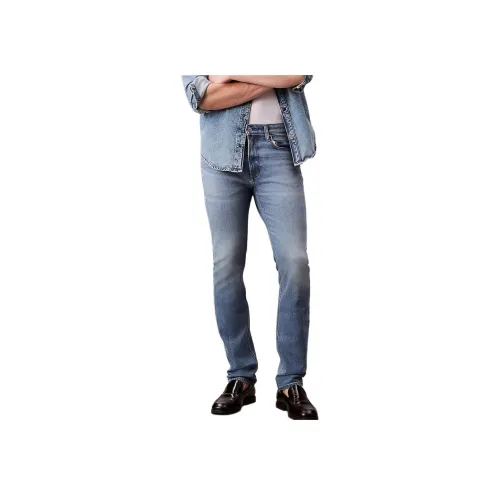 Calvin Klein Light Blue Men's Jeans Кальвин Кляйн Светло-Синие Мужские Джинсы