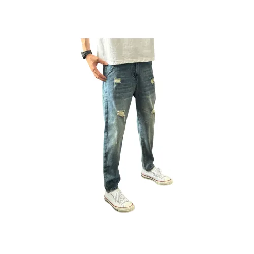 Paddy Julia Синий Унисекс Джинсы