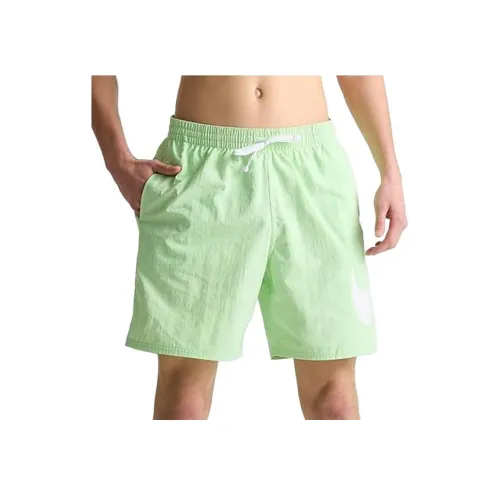 Nike Swim 7 Volley Шорты Пляжные шорты Мужские Зеленый Белый