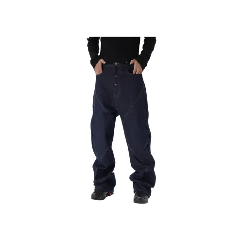 CWHAT Темно-синие унисекс джинсы