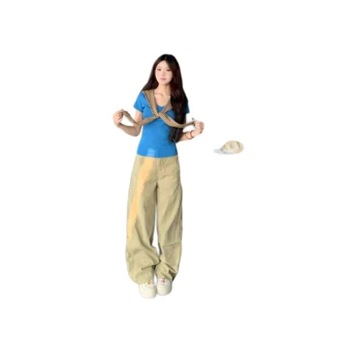 HKPXR Хаки Женские Джинсы