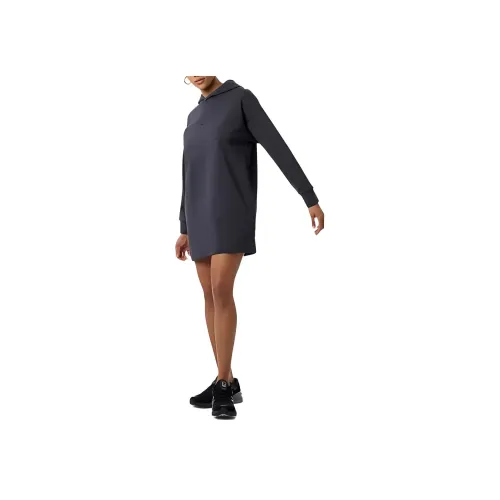 New Balance NB Athletics Nature State Black Женские Длинные Sleeved Платья