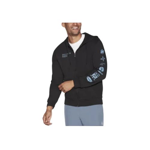 Skechers Sweats Overland Куртка Мужская Черная