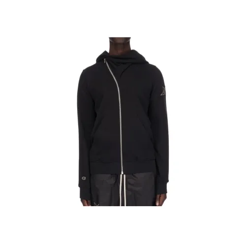 RICK OWENS совместный бренд Champion Co Branded Edition Черные мужские свитшоты