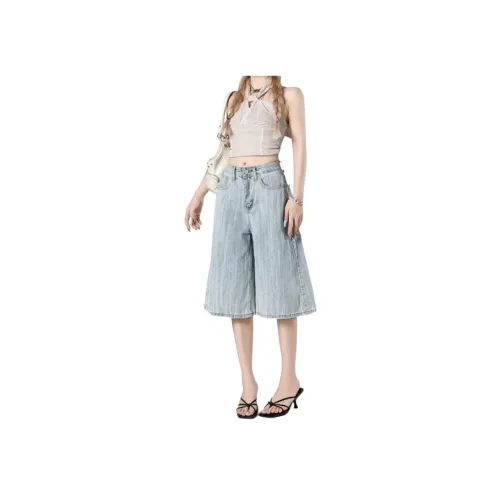 FOREVER 21 Светло-синие Женские Джинсовые Шорты