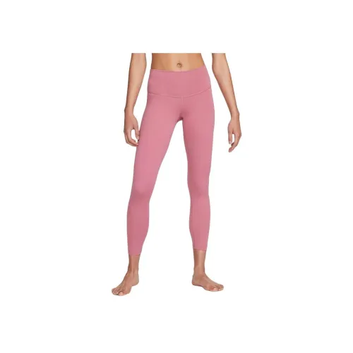 NIKE Розовые Женские Спортивные Брюки