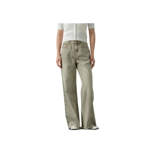 AYILIAN Джинсы Женские Ocean Пыльный Хаки