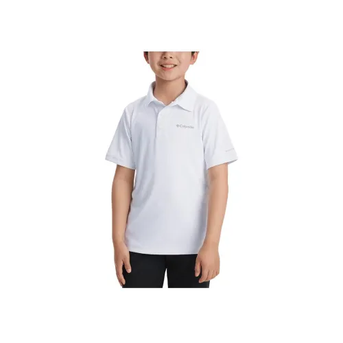 Columbia Белый Kids T-Рубашки