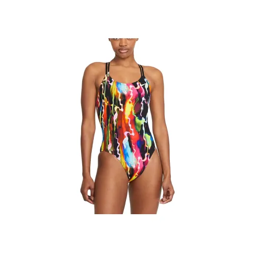 Nike HydraStrong Spiderback Ван-Пис Купальник Женские Sea Witch Красный