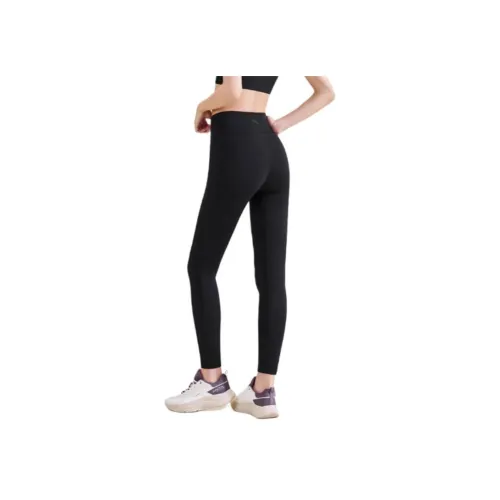 Anta ZONGXUNXILIE Черные Женские Спортивные Брюки