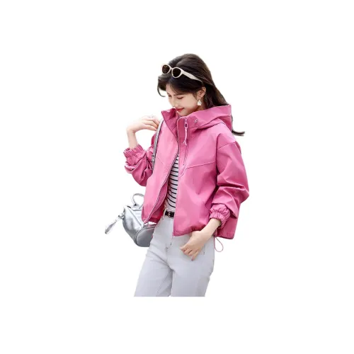 SHANGJING Фуксия Женские Куртки