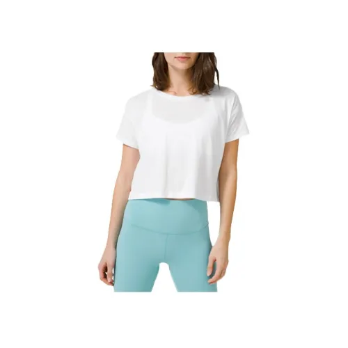 lululemon Т-рубашка с рукавом-капри женская