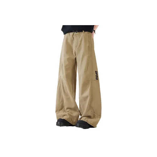 OPMO Хаки Унисекс Повседневные Штаны