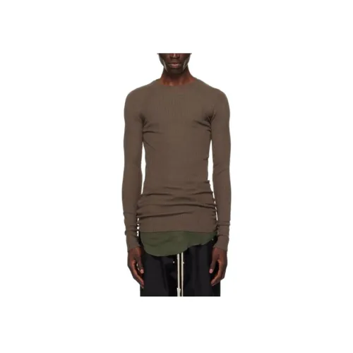 RICK OWENS Серые Мужские Свитера