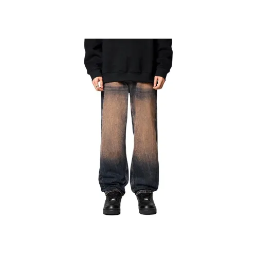 AHAH Red Mud Men's Jeans AHAH Красный Грязь Мужские Джинсы