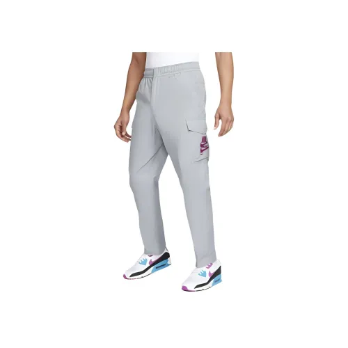 Nike Clothing Серые Мужские Карго Брюки