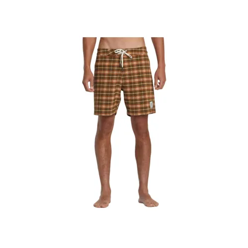 RVCA Повседневные шорты Мужские Mumbai Коричневый