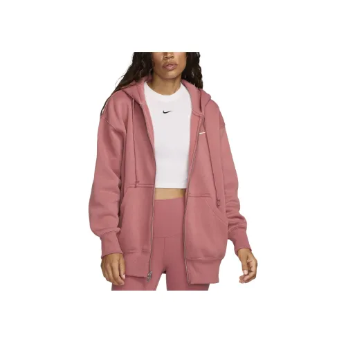 Nike Толстовка Женская Каньон Розовый Парус