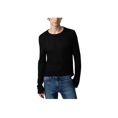 Zadig Voltaire Свитер Мужской Черный