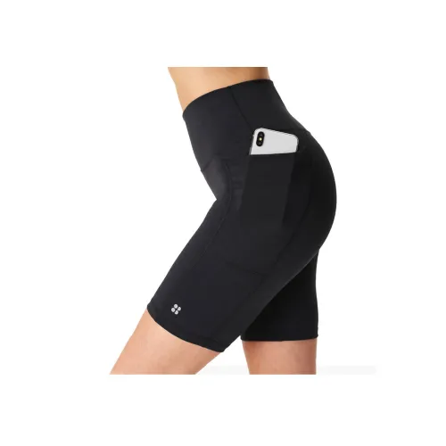 Sweaty Betty Спортивные шорты Женские Черный Серый