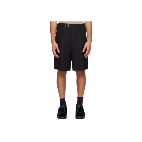 Ermenegildo Zegna Черные Мужские Повседневные Шорты