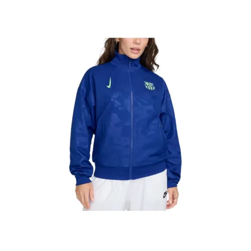 nike Dri Fit FW24 Strike Third Куртка Женская Синяя