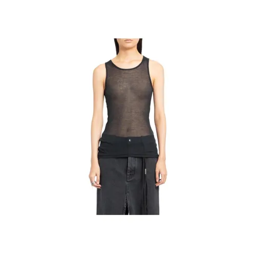 Ann Demeulemeester Майка Женская Черная