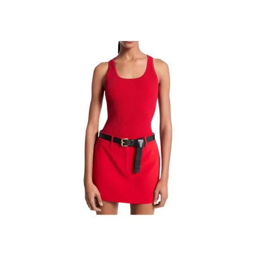 MICHAEL KORS Red Women's Tank Tops