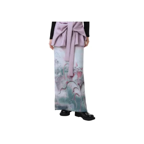 EIDOLON GRAIN Повседневный Длинный Юбка Женские