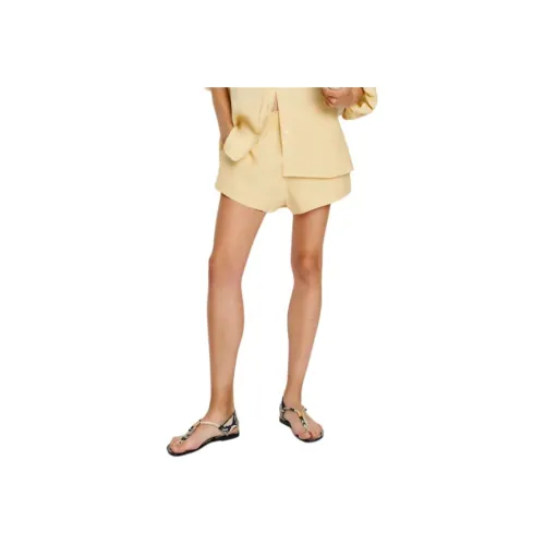 REFORMATION Mila Linen Short Casual Shorts Women's