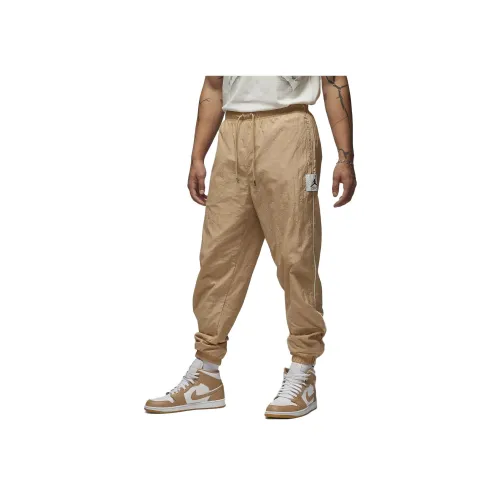 JORDAN Khaki Men's Knitted Training Pants Джордан Хаки Мужские Вязаные Тренировочные Штаны
