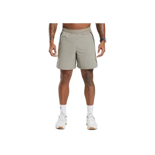 GYMSHARK Apex 7' Hybrid Шорты Повседневные шорты Мужские Льняные Коричневые