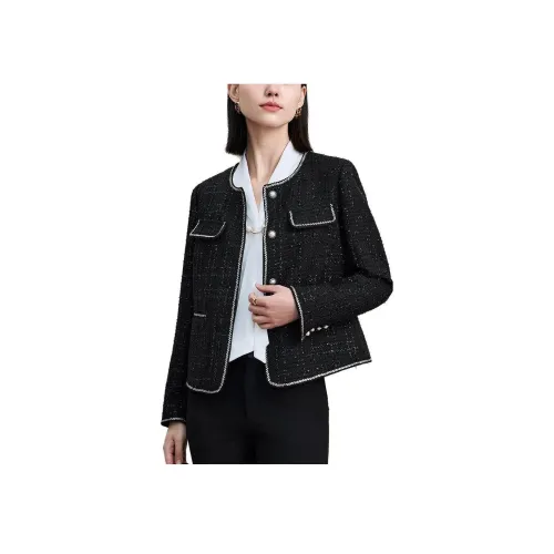 FINITY Черное Женское Короткое Пальто