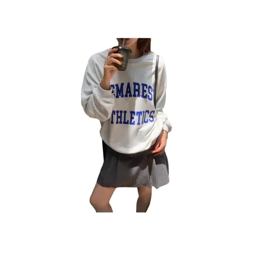 QYPRF Белый Тонкий Женские Толстовки