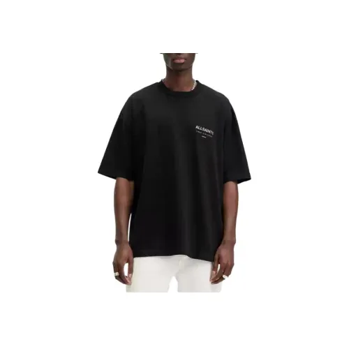 ALLSAINTS Мужские черные футболки