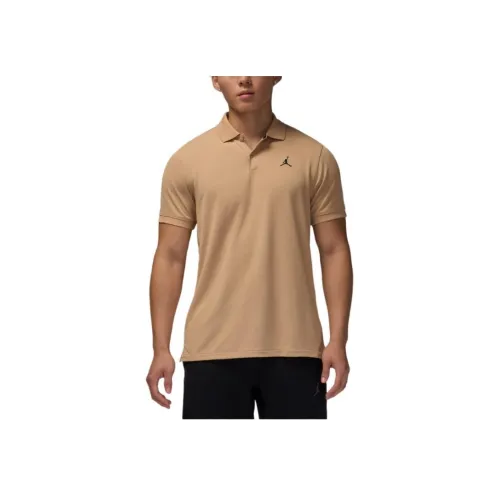 Джордан Khaki Мужская Поло