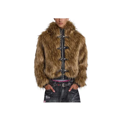 Jaded London Drift Series Drift Коллекция Blonde Mendoza Куртка Бархат Feel Пальто Мужской Золотой