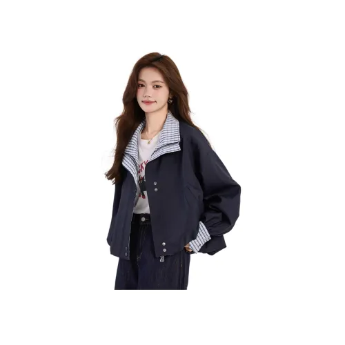 BVODE Темно-синие женские куртки