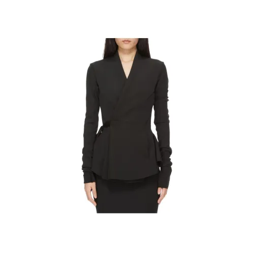 RICK OWENS совместный бренд RO FW24 Куртки и пальто Женские Черный