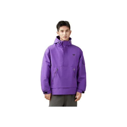 361° Минеральный фиолетовый Мужские Куртки