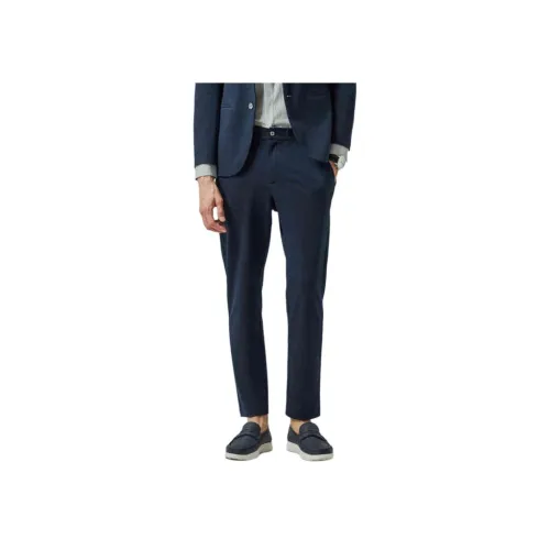 DIKENI Костюм Брюки Мужские Темно-Королевский Синий