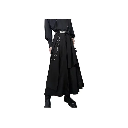 Pirkadat Черный Унисекс Юбки