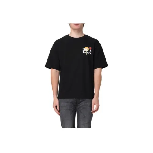 KITON Мужские черные рубашки T