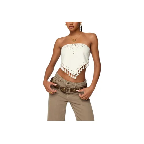 Edikted Stud Tassel Handkerchief Топ Без бретелей Топ Женские